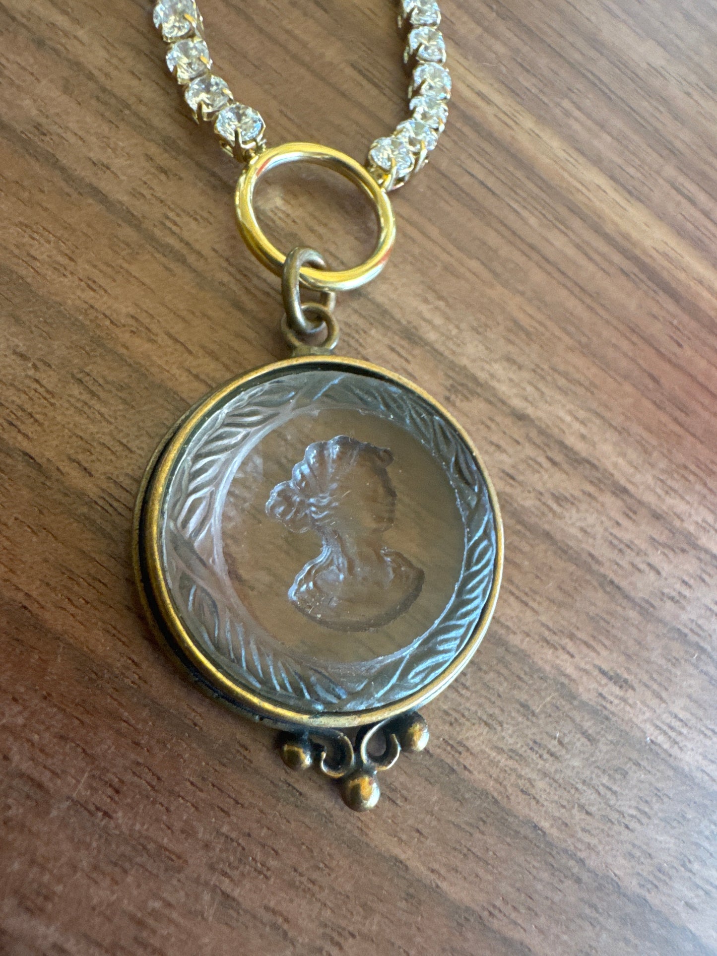 Intaglio In Tan