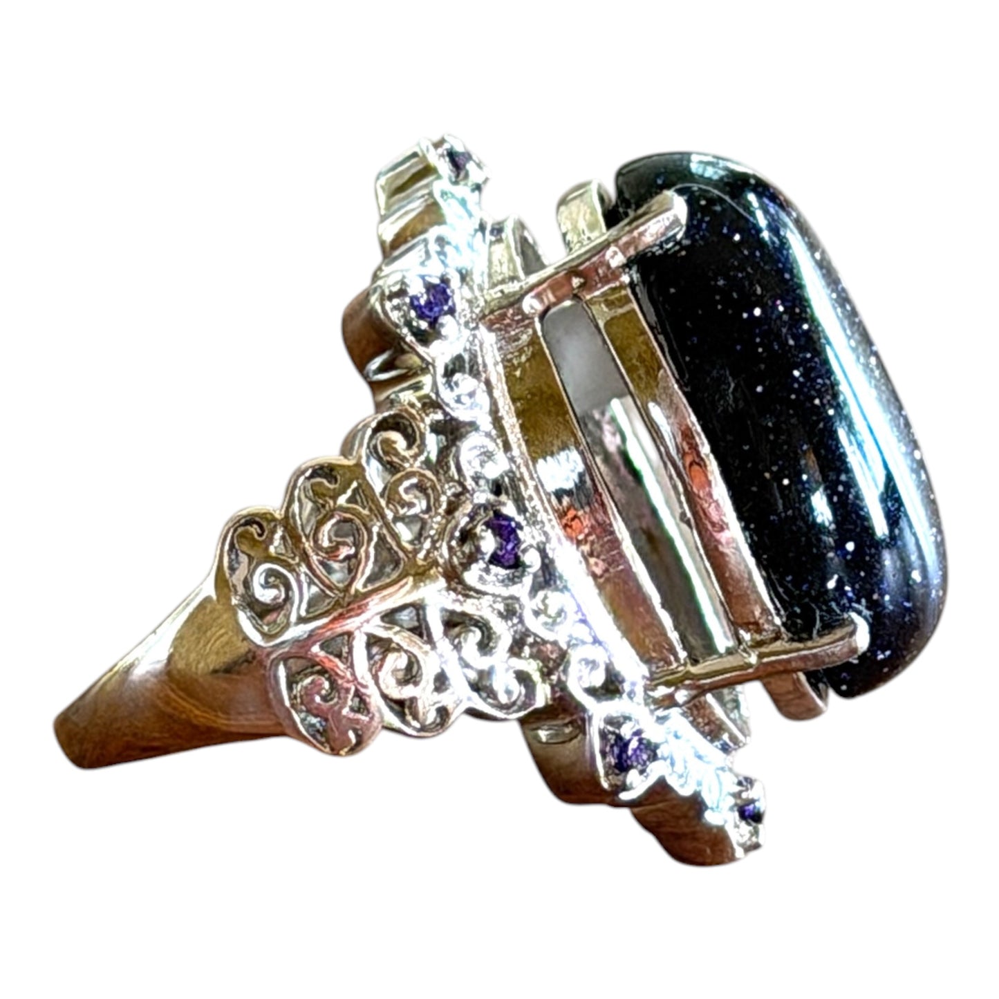 Midnight Stardust Ring