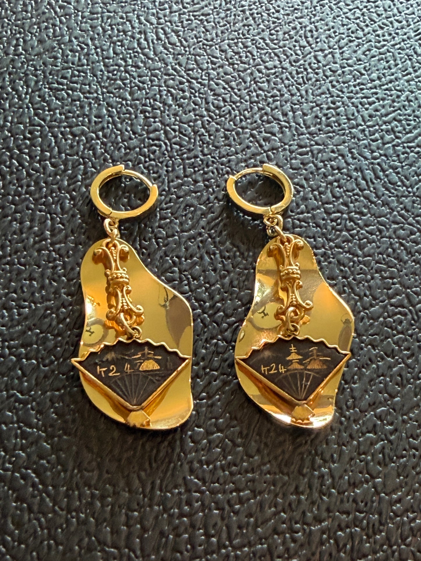 Kyoto Fan Earrings