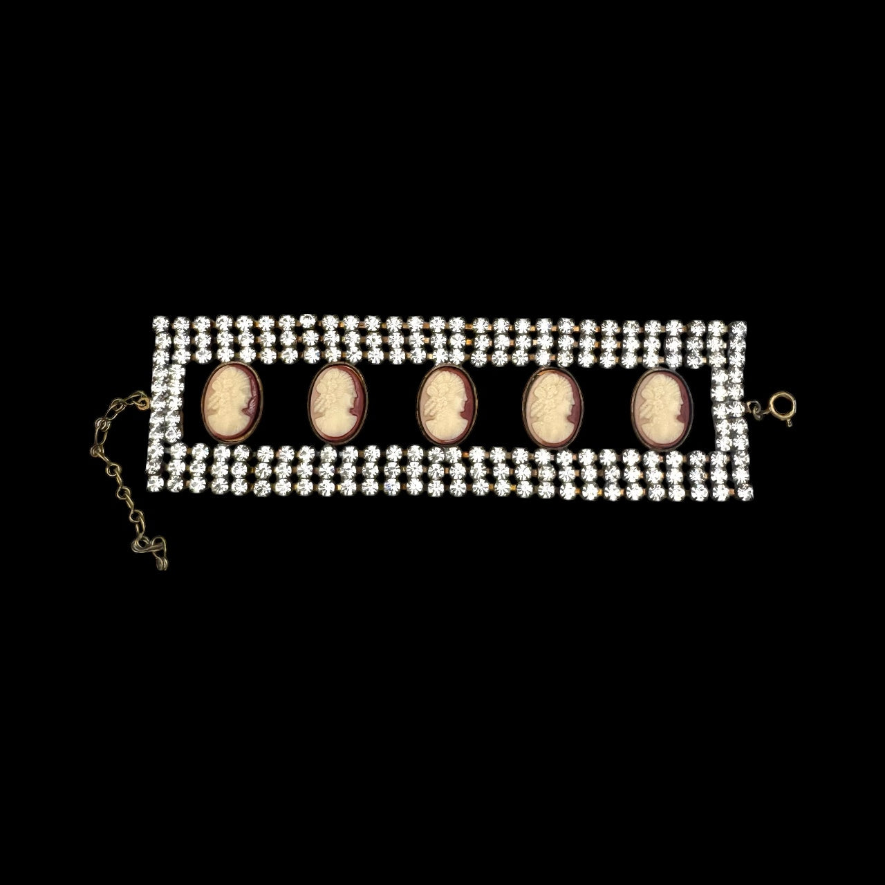 Czech Cameo Bracelet
