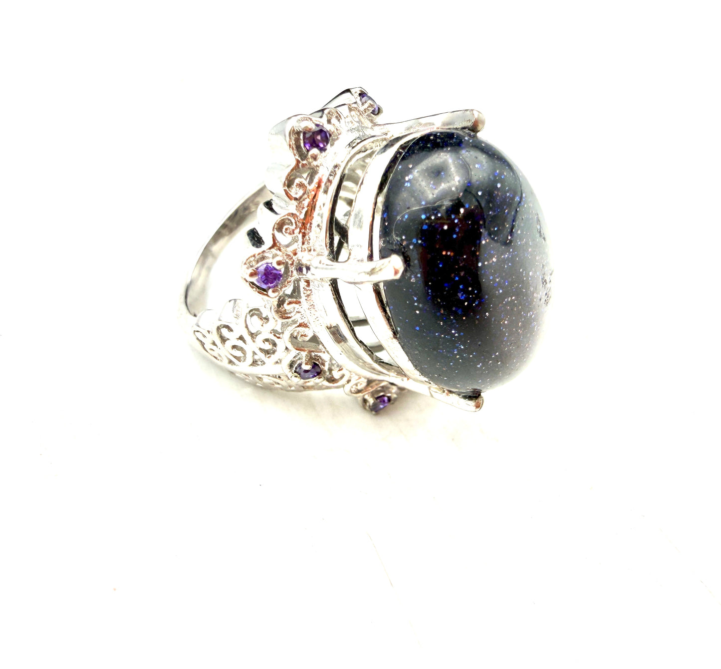 Midnight Stardust Ring