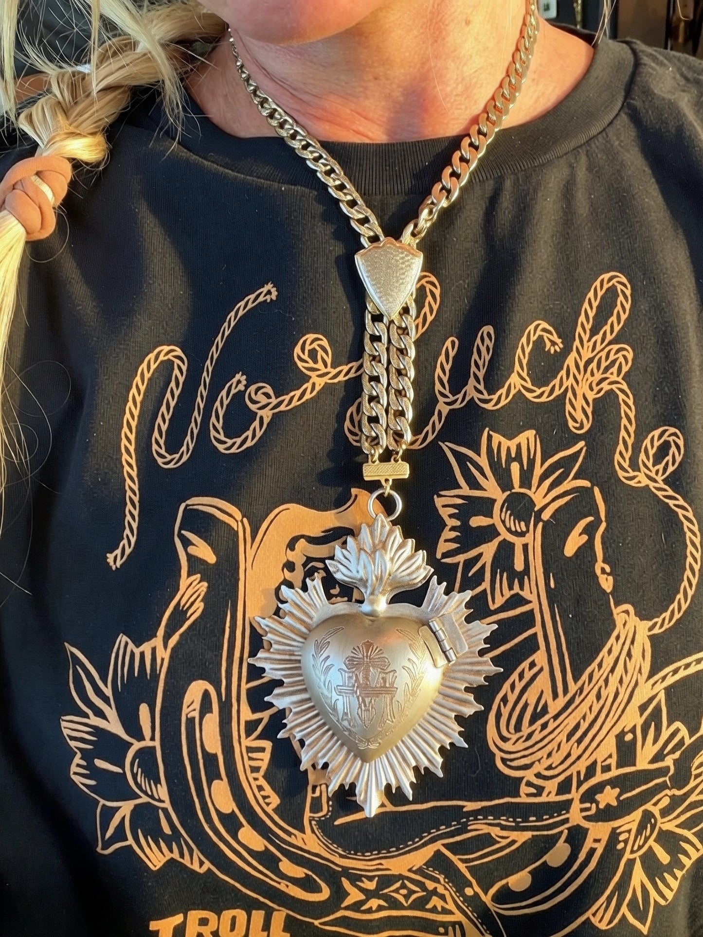 Sacred Heart Keepsake Locket
