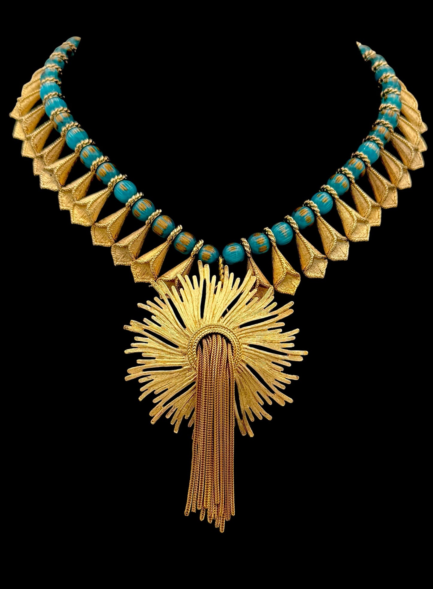 Turquoise Sunburst