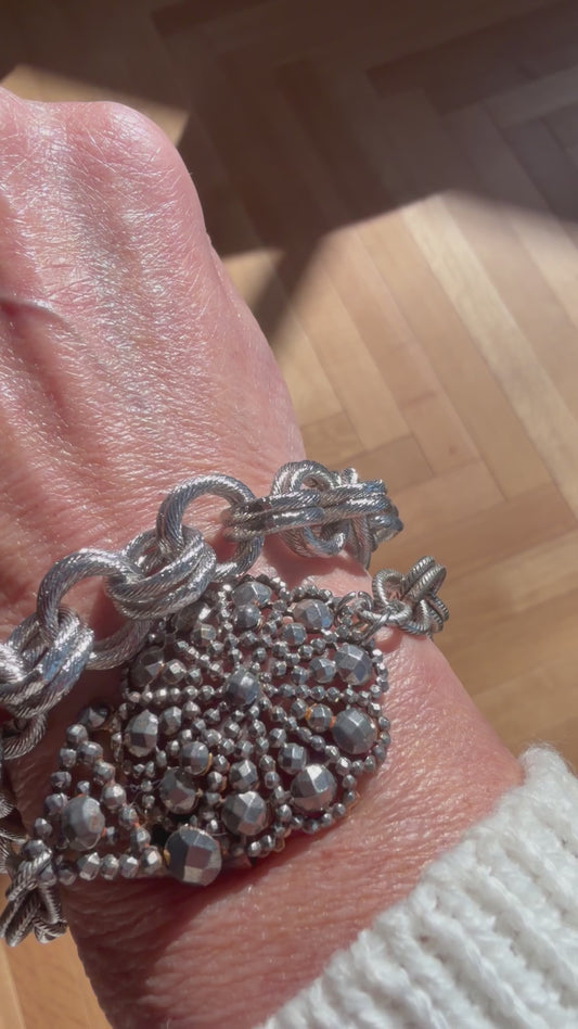 Paris Steel Buckle Bracelet